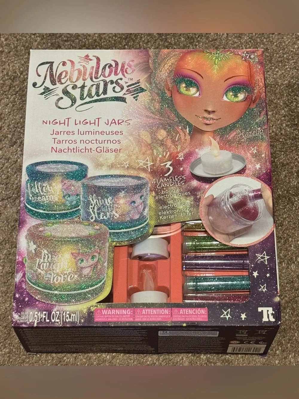 NEW Nebulous Stars Night Light Jars - DIY Activity Set